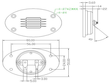 Neil type MiNi Size high end Air motion transformer tweeter ribbon tweeter AMT DIY for High end audio - Image 5